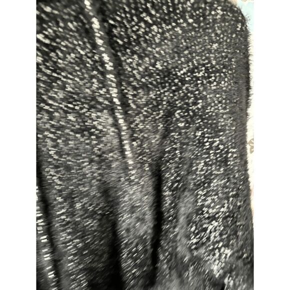 Sage the Label Ultra Fuzzy Sweater Long Jacket Size  S Small Charcoal - Picture 4 of 4